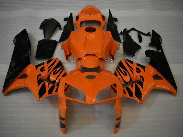 Carénages Honda CBR 600 RR 05-06 - Orange Noir