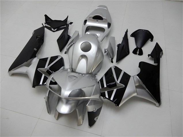 Carénage Honda CBR 600 RR 05-06 - Argent Noir