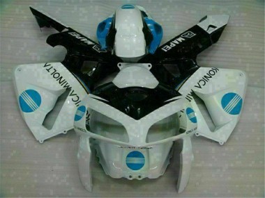 Carénages Honda CBR 600 RR 05-06 - Blanc Bleu en Ligne