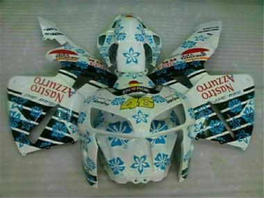 Carénages Honda CBR 600 RR 05-06 - Blanc Bleu Nastro Azzurro 46 en Ligne