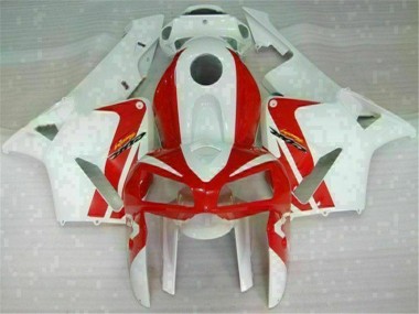 Carénage Honda CBR 600 RR 05-06 - Rouge Blanc en Ligne