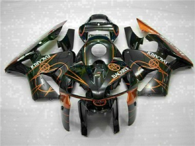 Carénage Honda CBR 600 RR 05-06 - Noir Orange BACARDI en Ligne