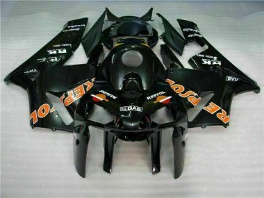 Carénage Honda CBR 600 RR 05-06 - Noir Repsol en Ligne