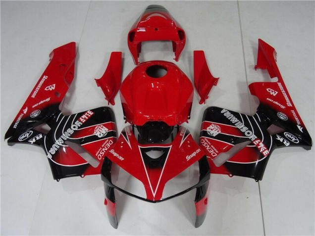 Kit Carénages & Plastique Honda CBR 600 RR 05-06 - Rouge Noir