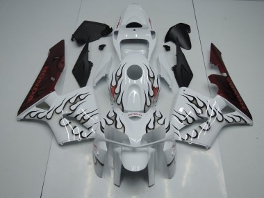 Carénage Honda CBR 600 RR 05-06 - Noir Flamme en Ligne