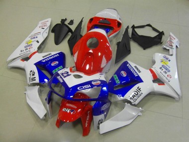 Carénage Honda CBR 600 RR 05-06 - Bleu Blanc Madif en Ligne