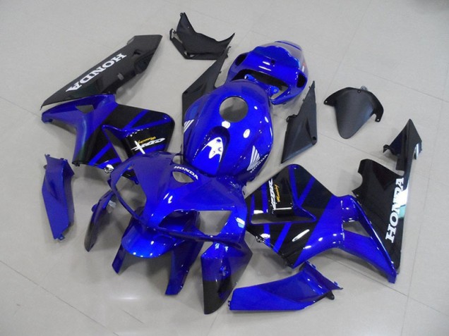 Carénages Honda CBR 600 RR 05-06 - Bleu Noir