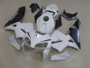 Kit Carénages Complet Honda CBR 600 RR 05-06 - Blanc Noir en Ligne