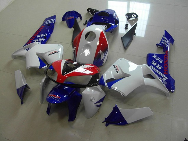 Carénage Honda CBR 600 RR 05-06 - Blanc Bleu Rouge HRC