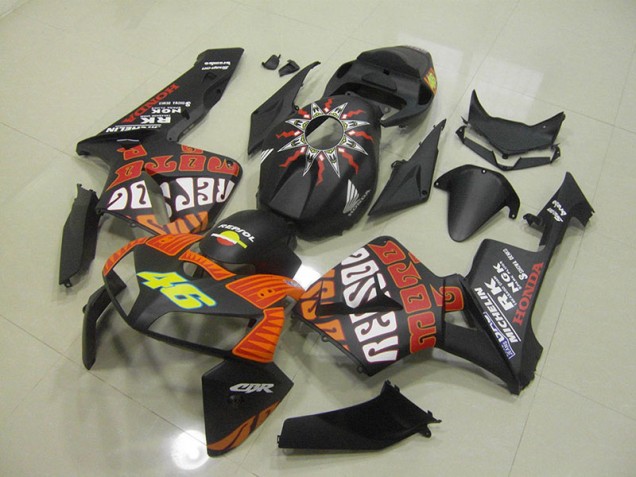 Carénage Honda CBR 600 RR 05-06 - Noir Mat Rossi