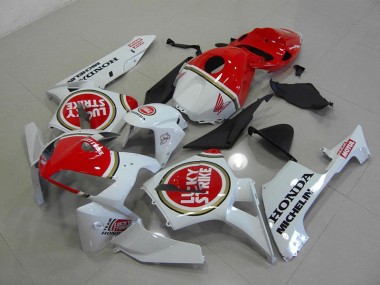 Carénage Honda CBR 600 RR 05-06 - Blanc Nacré Lucky Strike en Ligne
