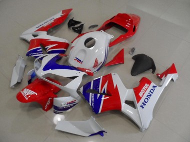 Carénage Honda CBR 600 RR 05-06 - Blanc Bleu Rouge Motul HRC en Ligne