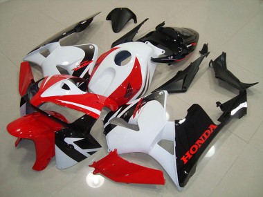 Carénage Honda CBR 600 RR 05-06 - Rouge Blanc Noir en Ligne