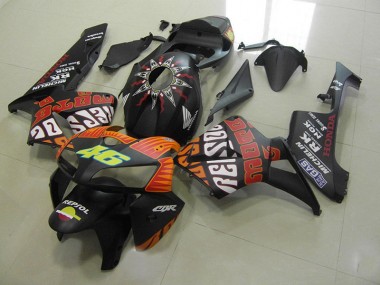 Carénage Honda CBR 600 RR 05-06 - Rossi Noir Mat en Ligne