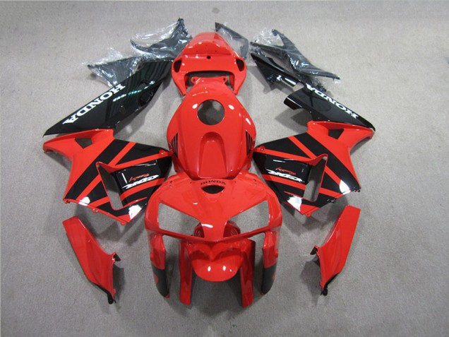 Kit Carénages Complet Honda CBR 600 RR 05-06 - Rouge Noir Kit Carénages Complet Honda CBR 600 RR 05-06 - Rouge Noir