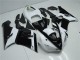 Carénage Kawasaki ZX6R 05-06 - Noir Blanc Carénage Kawasaki ZX6R 05-06 - Noir Blanc