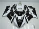 Carénage Kawasaki ZX6R 05-06 - Noir Blanc Carénage Kawasaki ZX6R 05-06 - Noir Blanc