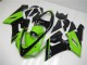 Carénages Kawasaki ZX6R 05-06 - Vert Noir