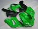 Carénage Kawasaki ZX6R 05-06 - Vert Noir Mat