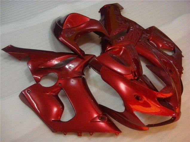 Carénage Kawasaki ZX6R 05-06 - Rouge