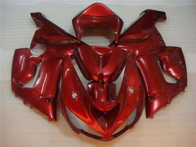 Carénage Kawasaki ZX6R 05-06 - Rouge