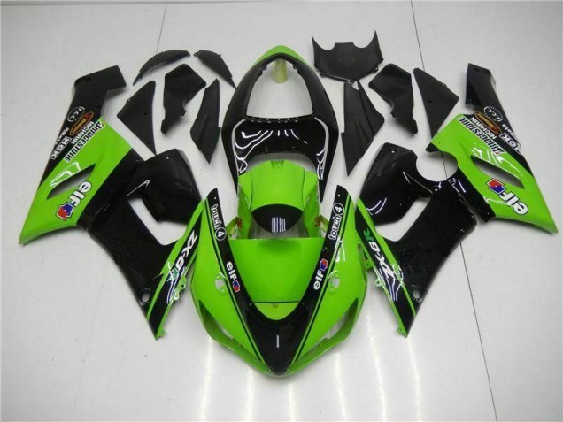 Carrosserie Kawasaki ZX6R 05-06 - Vert