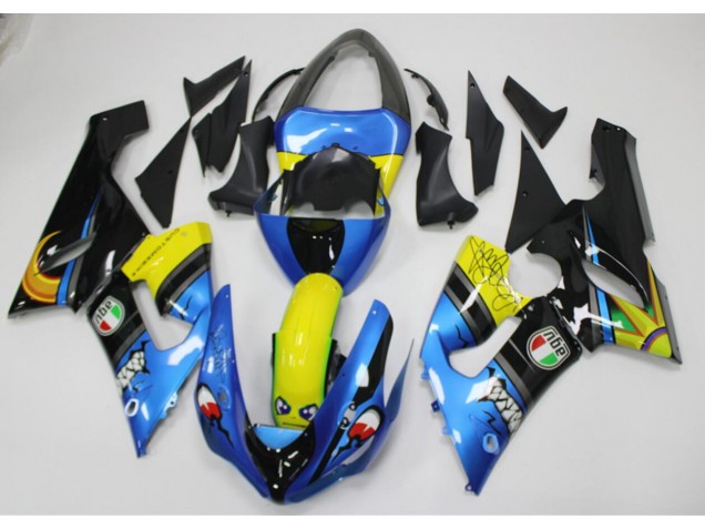 Carénage Kawasaki ZX6R 05-06 - Requin