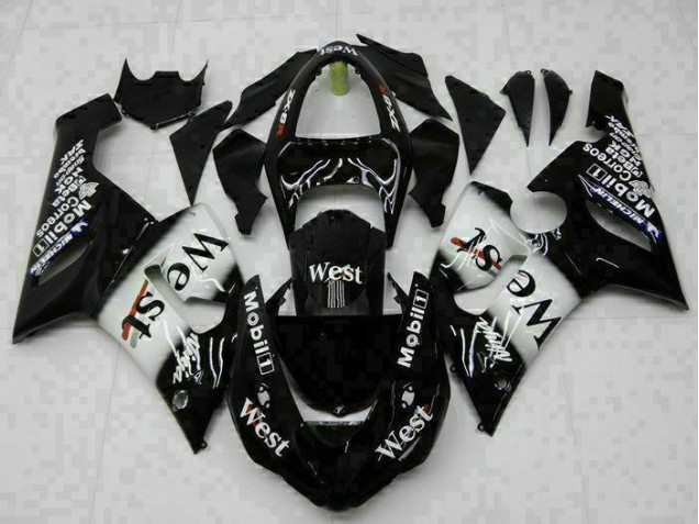 Carénage Kawasaki ZX6R 05-06 - Noir