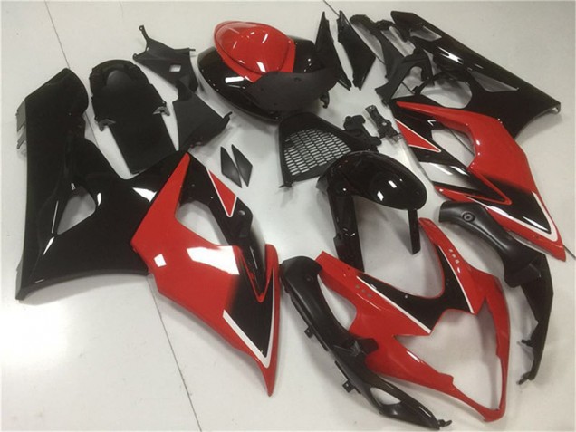 Kit Carénages Suzuki GSXR 1000 K5 05-06 - Rouge Noir Kit Carénages Suzuki GSXR 1000 K5 05-06 - Rouge Noir