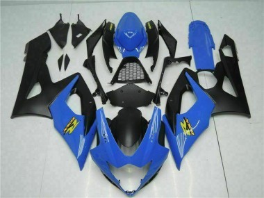 Kit Carénages Suzuki GSXR 1000 K5 05-06 - Bleu Noir en Ligne