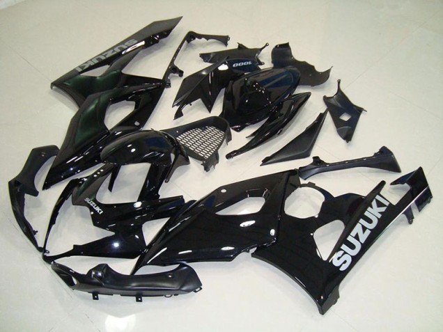 Carénage Suzuki GSXR 1000 K5 05-06 - Noir Argent Décalque Carénage Suzuki GSXR 1000 K5 05-06 - Noir Argent Décalque