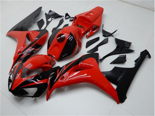 Carénages Honda CBR 1000 RR 06-07 - Rouge Noir