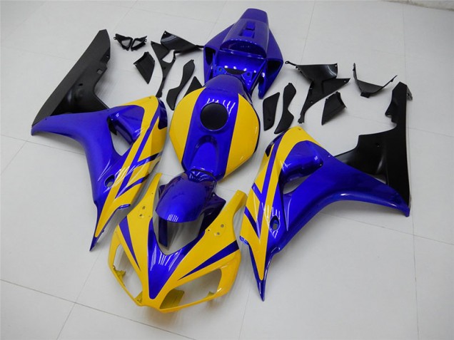 Carénage Honda CBR 1000 RR 06-07 - Jaune Bleu Carénage Honda CBR 1000 RR 06-07 - Jaune Bleu