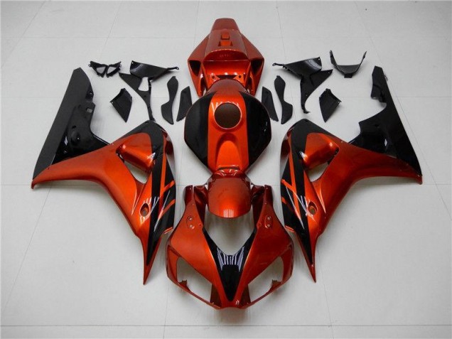 Carénage Honda CBR 1000 RR 06-07 - Orange Noir Carénage Honda CBR 1000 RR 06-07 - Orange Noir