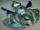 Carénage Honda CBR 1000 RR 06-07 - Bleu Flamme Argent Carénage Honda CBR 1000 RR 06-07 - Bleu Flamme Argent