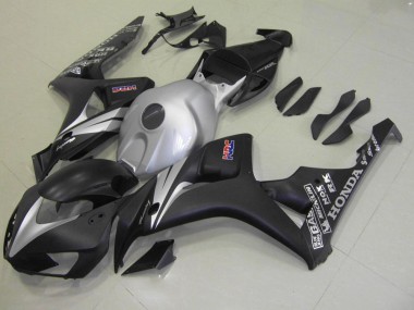 Carénage Honda CBR 1000 RR 06-07 - Noir Mat Argent en Ligne