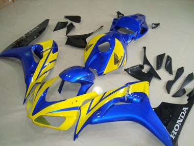 Carénage Honda CBR 1000 RR 06-07 - Jaune Bleu Noir en Ligne