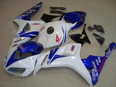 Carénage Honda CBR 1000 RR 06-07 - Blanc et Bleu en Ligne