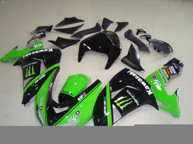 Carrosserie Kawasaki ZX10R 06-07 - Vert Monster Carrosserie Kawasaki ZX10R 06-07 - Vert Monster