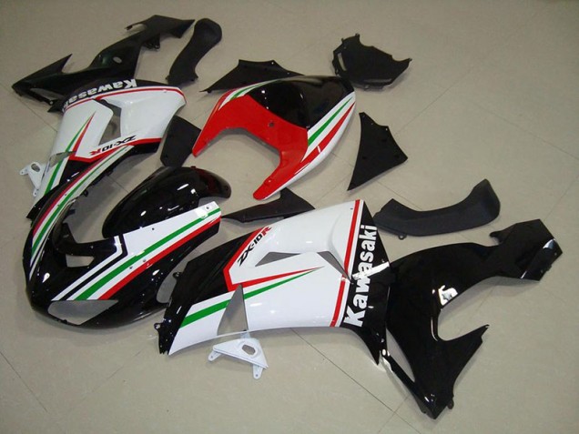 Carénage Kawasaki ZX10R 06-07 - Blanc et Noir