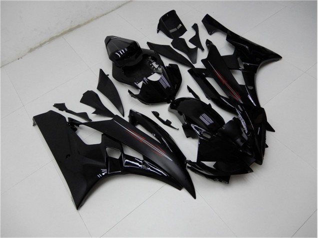 Carénage Yamaha R6 06-07 - Brillant Noir Mat Carénage Yamaha R6 06-07 - Brillant Noir Mat