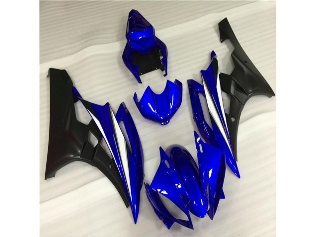 Kit Carénages Complet Yamaha R6 06-07 - Bleu Noir Kit Carénages Complet Yamaha R6 06-07 - Bleu Noir