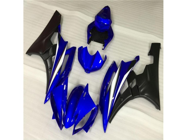 Kit Carénages Complet Yamaha R6 06-07 - Bleu Noir Kit Carénages Complet Yamaha R6 06-07 - Bleu Noir