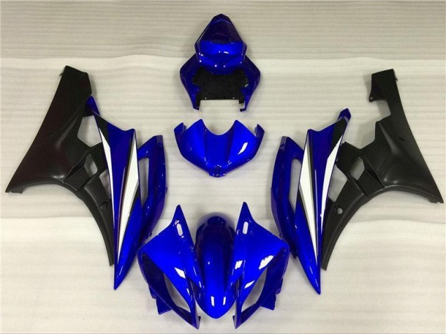 Kit Carénages Complet Yamaha R6 06-07 - Bleu Noir Kit Carénages Complet Yamaha R6 06-07 - Bleu Noir