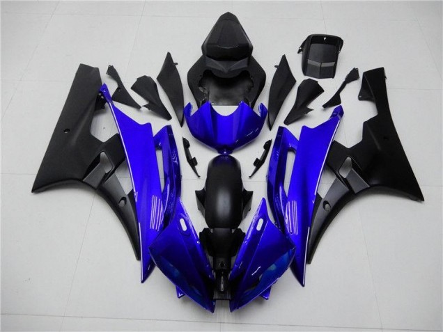 Carénages & Carrosserie Yamaha R6 06-07 - Bleu Noir Carénages & Carrosserie Yamaha R6 06-07 - Bleu Noir