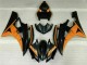 Carénage Yamaha R6 06-07 - Noir Orange Carénage Yamaha R6 06-07 - Noir Orange