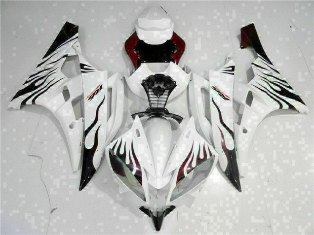 Carénages Yamaha R6 06-07 - Blanc Carénages Yamaha R6 06-07 - Blanc
