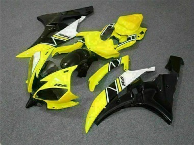 Kit Carénages & Plastique Yamaha R6 06-07 - Jaune en Ligne