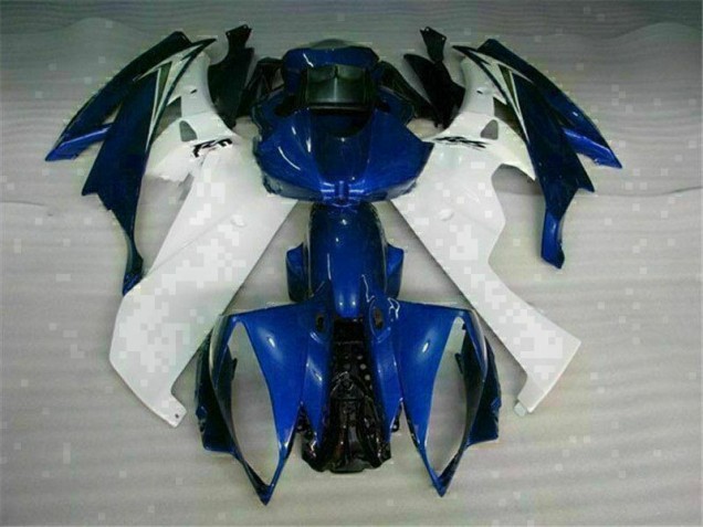 Carrosserie Yamaha R6 06-07 - Blanc Bleu Carrosserie Yamaha R6 06-07 - Blanc Bleu