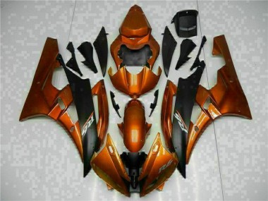 Carénage Yamaha R6 06-07 - Orange en Ligne